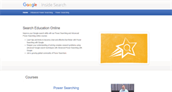 Desktop Screenshot of powersearchingwithgoogle.com
